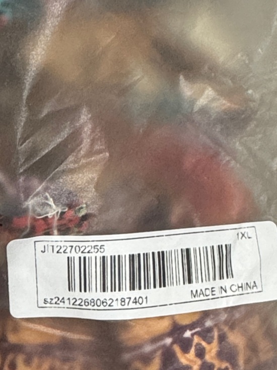 SHEIN Red Multi-Color Boho Midi Dress with Fringe - Picture 8 of 10